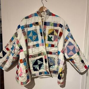 Reclaimed Patchwork Quilted Custom Jacket
